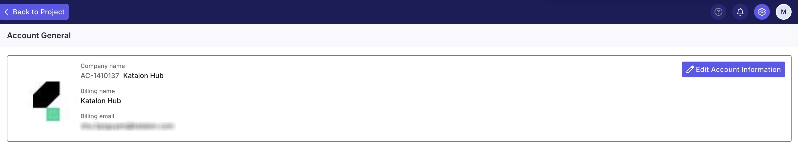 Account Admin Permissions
